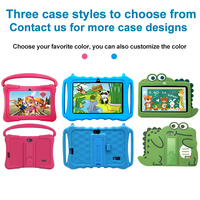 Tablettes les Moins Chères Protection Oculaire 7 Pouces Android Tablettes d'Apprentissage pour Enfants Logiciels Éducatifs et de Jeu Tablette PC pour Enfants
