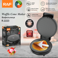 Machine à crêpes RAF en promotion, machine à petit-déjeuner automatique, machine à gaufres électriques, machine à cônes à gaufres