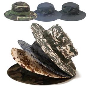 Camuflaje Boonie Hombres Sombrero Sombreros de cubo Panamá Gorra de verano Caza Senderismo Al Aire Libre Camo Sun Caps - Product Image 3