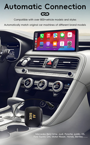 Nhà sản xuất cung cấp hộp Carplay AI, <span class=keywords><strong>YouTube</strong></span>, Netflix, dẫn đường GPS, bộ chuyển đổi Carplay không dây 2G 16G - Product Image 3