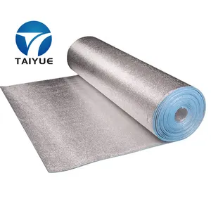 Espuma de techo XPE con aislamiento térmico de aluminio para el hogar