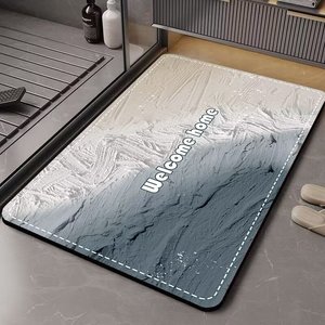 Alfombra de Baño Antideslizante, Resistente a las Manchas y al Agua, de Tierra de Diatomeas, para Baño o Inodoro - Product Image 1