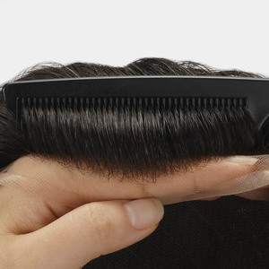 Sistema Capilar NCT Flex Lace de Newtimes Hair, Tupé <span class=keywords><strong>para</strong></span> <span class=keywords><strong>Hombres</strong></span>, Peluca de Cabello Humano 100% <span class=keywords><strong>para</strong></span> <span class=keywords><strong>Hombres</strong></span> - Product Image 4