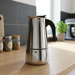 Caffettiera 'Moca' in Acciaio Inox 18/10 da 10 Tazze (Ibili 611010 EAN 8411922449761) - Product Image 3