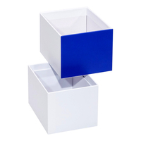Boîte cadeau de soins de la peau, boîte de papier de couverture ciel et terre, boîte d'emballage épaissie respectueuse de l'environnement personnalisée