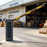 Barreras Automáticas para Tráfico (LPR/ALPR/ANPR) con Energía Solar, Barreras para Peaje Automáticas, Venta al Por Mayor