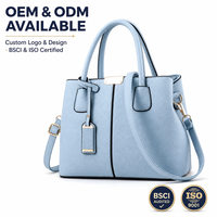 Sac pour femmes d'affaires en cuir PU avec fermeture éclair, compartiment organisateur pour documents, câbles, cartes et clés