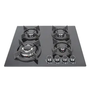 4 burners Cook tops recessed stove gas cooker built in gas hob kitchen 4 burners stoves counter top gas hob