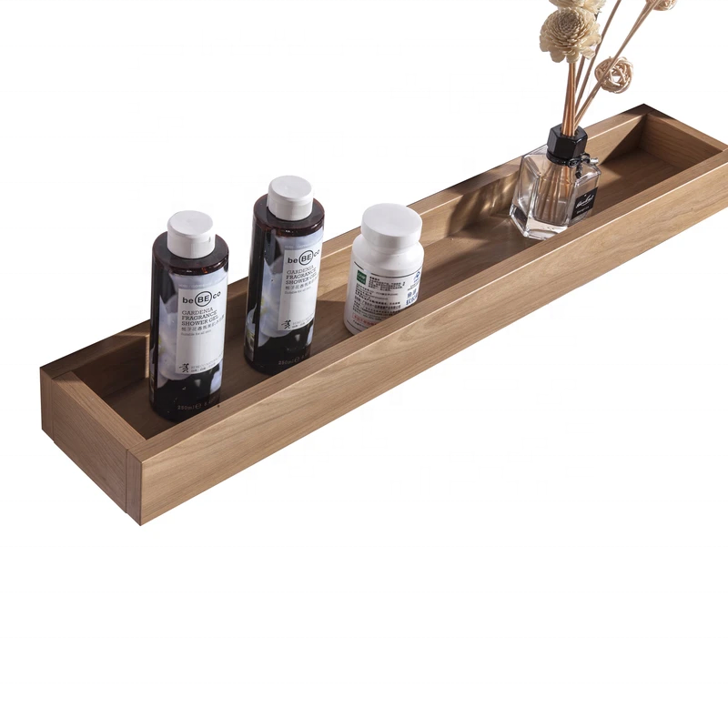 Nouveau 48 Pouces Mur Simple Vasque Vanité de Salle De Bain En Bois avec Porte-Serviettes