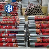 Machine automatique de rembobinage de rouleaux de papier aluminium pour rouleaux de 8011 de petite taille, 72 mètres, ligne de production de qualité alimentaire, ensemble de machines