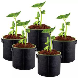 Sacs de semis de pépinière en tissu non tissé, Pots en tissu de pépinière pour légumes, fleurs, myrtilles, arbres - Product Image 1