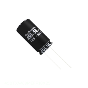 ตัวเก็บประจุแบบ Through Hole 68 uF CAP ALUM 450V POLAR 450TXW68MEFR18X25 ของผู้ผลิต - Product Image 1