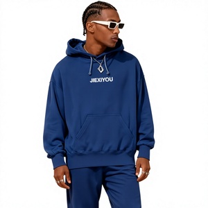 Sudadera con Capucha RDJ Personalizada, Estilo Básico, Tejido Terry Sólido, con Letras Blancas en el <span class=keywords><strong>Pecho</strong></span>, Logotipo Intercambiable, Unisex - Product Image 1