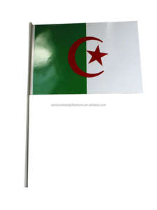 157gsm Kunst Papier Aangepast Formaat, Vorm, Kleur En Papier Zijn Beschikbaar Mini Papier Amerikaans/Fans/Tafel/Auto Stick Handvlaggen - Product Image 3