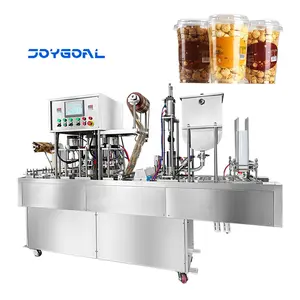 Automatic Filling Sealing Pet Cup Machine Paper Cup Filling And Sealing Machine