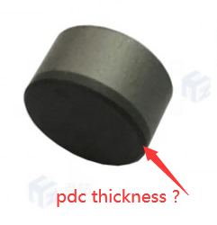 1308 1313 1613 1616 1919 <span class=keywords><strong>de</strong></span> broca <span class=keywords><strong>de</strong></span> perforación <span class=keywords><strong>de</strong></span> gas <span class=keywords><strong>de</strong></span> pozo <span class=keywords><strong>de</strong></span> petróleo con certificación ISO cortador PDC inserto PDC - Product Image 5