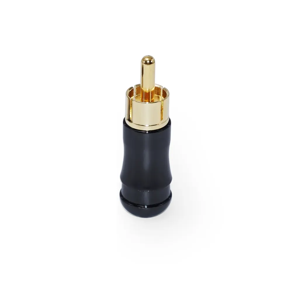 High End Gold Plated Audio Cable RCA Plug Speaker Cable RCA Connectors Terminals