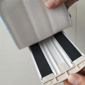 강한 재사용 100% 20mm 나일론 폴리 에스터 1 인치 소파 쿠션 25mm 블랙 셀프 접착 스틱 셀프 후크 및 루프 - Product Image 4