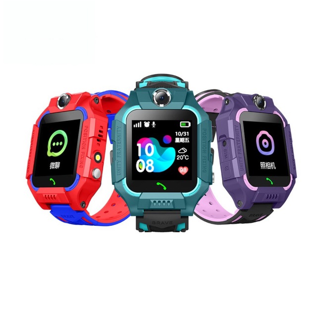 Kids Smart and Cute Watch 1.44" TFT Screen 2G SIM LBS Positioning Waterproof Multi-Language Smartwatch
