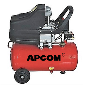 Mini Compresor de Aire de Pistón de Accionamiento Directo con Ruedas, Compresor de Aire Lubricado por Aceite, Tanque de 9L-100L - Product Image 4