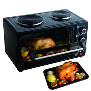 فرن كهربائي مع موقد كهربائي ولوح تسخين، موقد كهربائي مع أنابيب حلزونية، لوح تسخين - Product Image 4