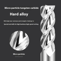 Alat CNC baja Tungsten 3 seruling 55 °, lapisan cermin berkilau tinggi, karbida dapat disesuaikan, pemotong penggilingan aluminium Altin, ujung diperpanjang