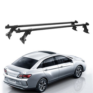 Barra de Techo Universal Personalizada para Automóvil, Tipo Canaleta, Negra, Capacidad de 50 kg, HJ-RB100 120-135 cm, JINHUIJU - Product Image 1