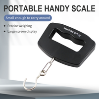 Vente chaude 50 KG Poche Électronique Suspendue Balance Numérique pour Voyage Électronique Bagages Voyage Balance