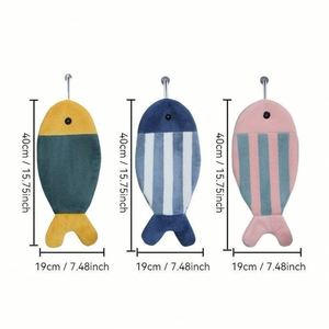 FF3835 Serviette de cuisine en microfibre imprimée motif poulet mignon, sans peluches, pour la maison et la cuisine, écologique - Product Image 4