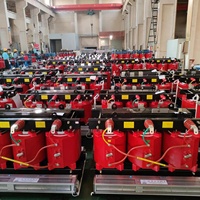 Transformateur sec triphasé Dishin 2500KVA 10/0.4KV IEC pour ISO9001, faible bruit, prix usine Chine
