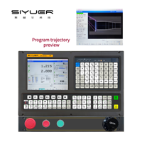 Contrôleur CNC i8T 3 axes à valeur incrémentale/absolue pour les grands mini tours similaires au système de contrôle de forage GSK kit de servo CNC