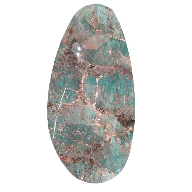 Роскошная мебель для столовой бразильский Amazon Зеленый Гранит Натуральный камень большой овальный обеденный стол на 12 мест