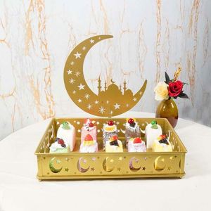 Arabic Festival Lent Stars Moon Tray <b>Cake</b> Snack Fruit Tray Home Crafts <b>Decoration</b> - Product Image 1