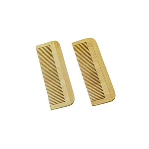 Manufacturer Hair Bamboo Comb Twist It Up Peine de Bambu Wooden Comb Logo