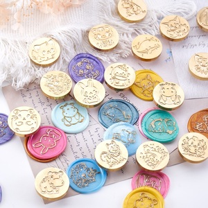 3Cm Brass Đẹp Động Vật Nhỏ Sáp Con Dấu Tem Đầu Cho Đám Cưới Lời Mời Trang Trí - Product Image 1