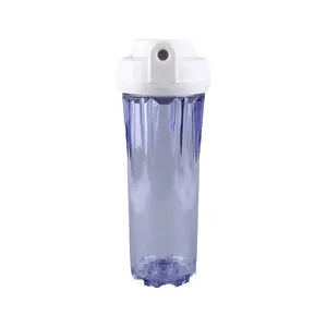 Carcasa de filtro de agua para el hogar, filtro grande azul, 10 unidades, precio de fábrica