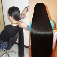 Дешевые Необработанные бразильские человеческие волосы 10 А, необработанные пучки волос с кутикулой