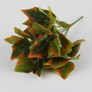 Plantas artificiales para decoración del hogar, hojas de Calathea, plantas y flores artificiales, bonsái, vegetación artificial - Product Image 6