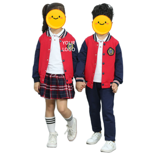 Commande en gros sur mesure à bas prix Fabriqué en Chine Vêtements scolaires pour la <span class=keywords><strong>maternelle</strong></span> Uniformes scolaires pour enfants du primaire et vêtements de sport - Product Image 1