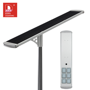 Thiết kế mới tất cả-trong-một <span class=keywords><strong>LED</strong></span> năng lượng mặt trời ánh sáng đường phố IP65 Chiếu Sáng Ngoài Trời 30 Wát 120 Wát SMD panel năng lượng mặt trời nhôm cho khu vườn đường CCC RoHS - Product Image 2