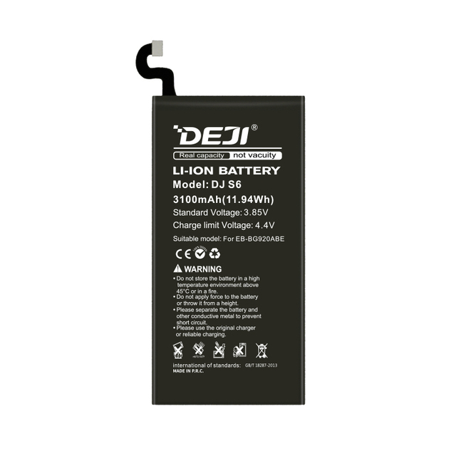 Mobile Phone Battery Pack Manufacturers EB-BG920ABE Digital Batteries for Samsung Galaxy S6 Battery