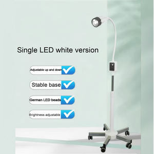 Lampe d'examen chirurgical LED sans ombre, électrique, 25W, 12000lux, CE, <span class=keywords><strong>sur</strong></span> <span class=keywords><strong>pied</strong></span> avec interrupteur au <span class=keywords><strong>pied</strong></span>, pour hôpitaux et cliniques - Product Image 6