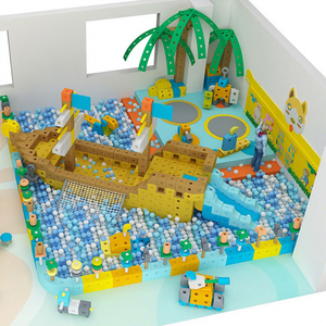 Ensemble <span class=keywords><strong>de</strong></span> blocs <span class=keywords><strong>de</strong></span> <span class=keywords><strong>construction</strong></span> géants <span class=keywords><strong>en</strong></span> <span class=keywords><strong>mousse</strong></span> EVA multicolores sur le thème <span class=keywords><strong>de</strong></span> la plage et des bateaux Moetry avec piscine à balles pour centre <span class=keywords><strong>de</strong></span> jeux intérieur, pour les enfants <span class=keywords><strong>de</strong></span> 3 à 12 ans - Product Image 1