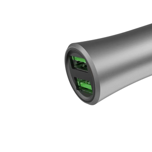 Wholesale 12V 24V Aluminum Dual USB Type-C Car Charger Fireproof Material Fast Car Cigarette Lighter Charging for Mobile Phone - Product Image 6