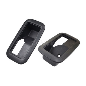 Ford Full Size Van Mk5 Door Handle Trim Cover Black Abs Frosted <b>Interior</b> <b>Accessory</b> For Front Door Replacement - Product Image 2