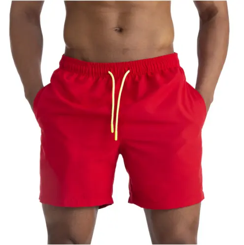 custom street wear mens heavy cotton shorts plain drawstring shorts raw edge acid wash shorts men