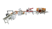 Machine de cerclage latérale entièrement automatique carton/boîte/boîte cercleuse avec ceinture PP