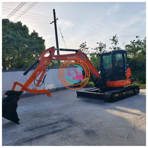 Japón hizo usado Kubota KX165 Mini Crawler 6ton excavadora con bomba hidráulica de alta calidad EPA Venta caliente, excavadora usada excavadora - Product Image 6