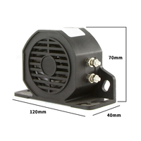 Alarme de recul universelle 12V-24V 105DB pour moto, voiture, camion, équipement lourd