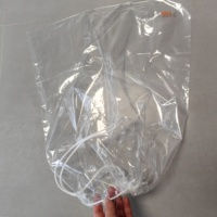 Nouvelle arrivée Sac à poussière étanche personnalisé Sac à cordon en plastique PE transparent Pochette à cordon personnalisée Sac à chaussures avec logo